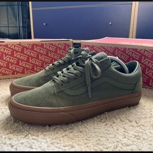Vans Old Skool Moss Green/Gum Sole